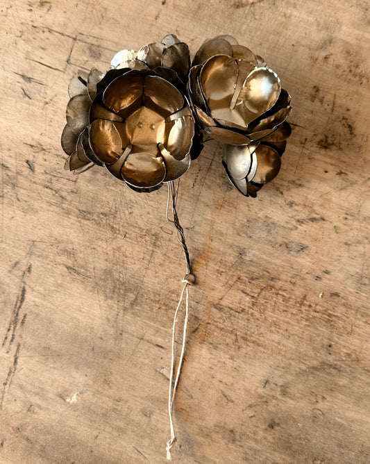 Tin Flower Bouquet