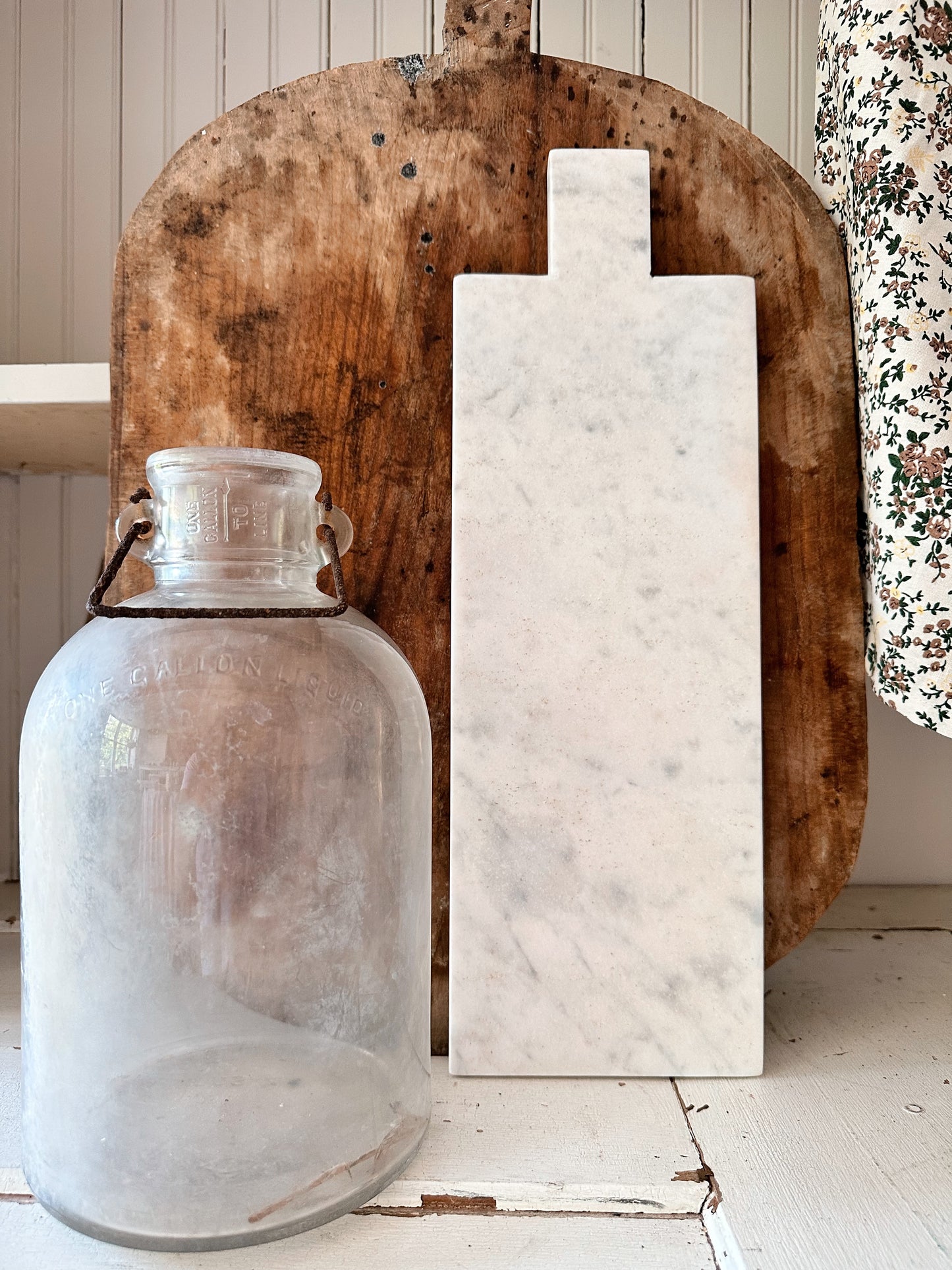 Reclaimed Marble Cheese Board