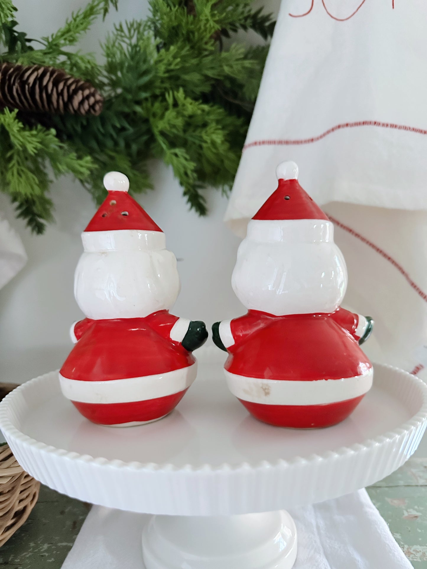 Holt Howard Winking Santa Salt & Pepper Shakers