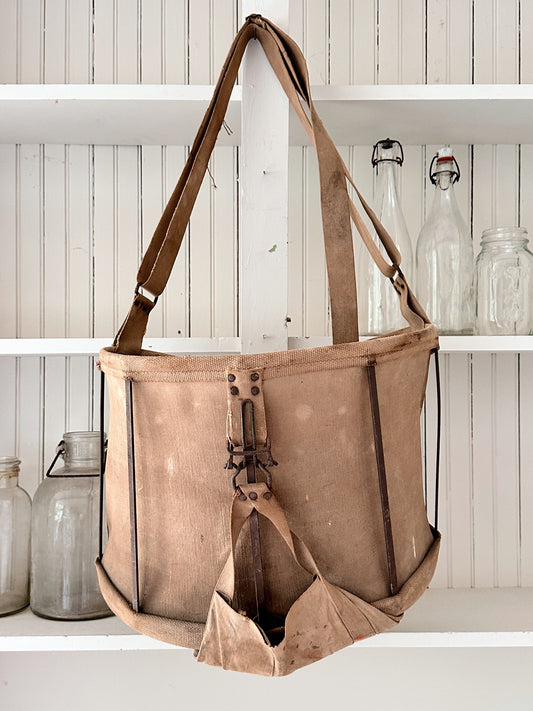 Vintage Apple Picking Bag