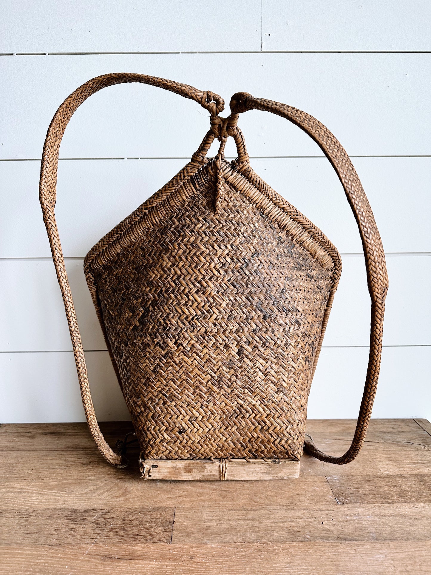 Vintage Woven Filipino Back Pack