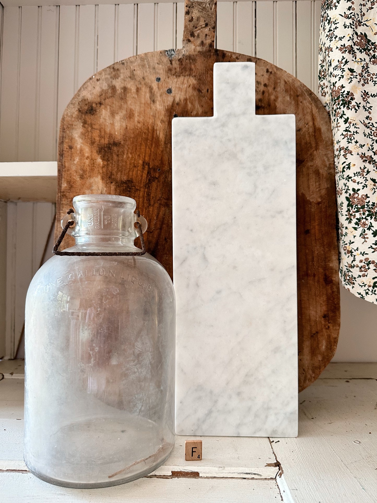 Reclaimed Marble Cheese Board