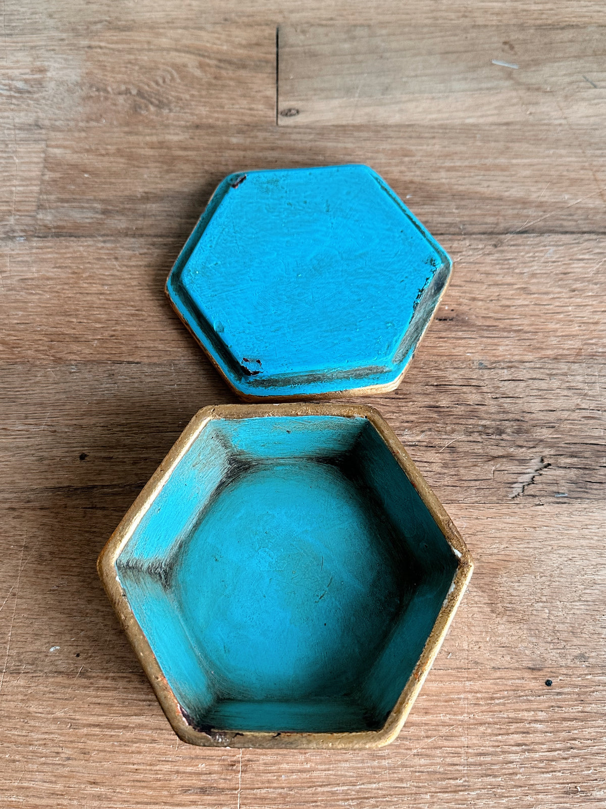 Vintage Fox Hunt Trinket Box