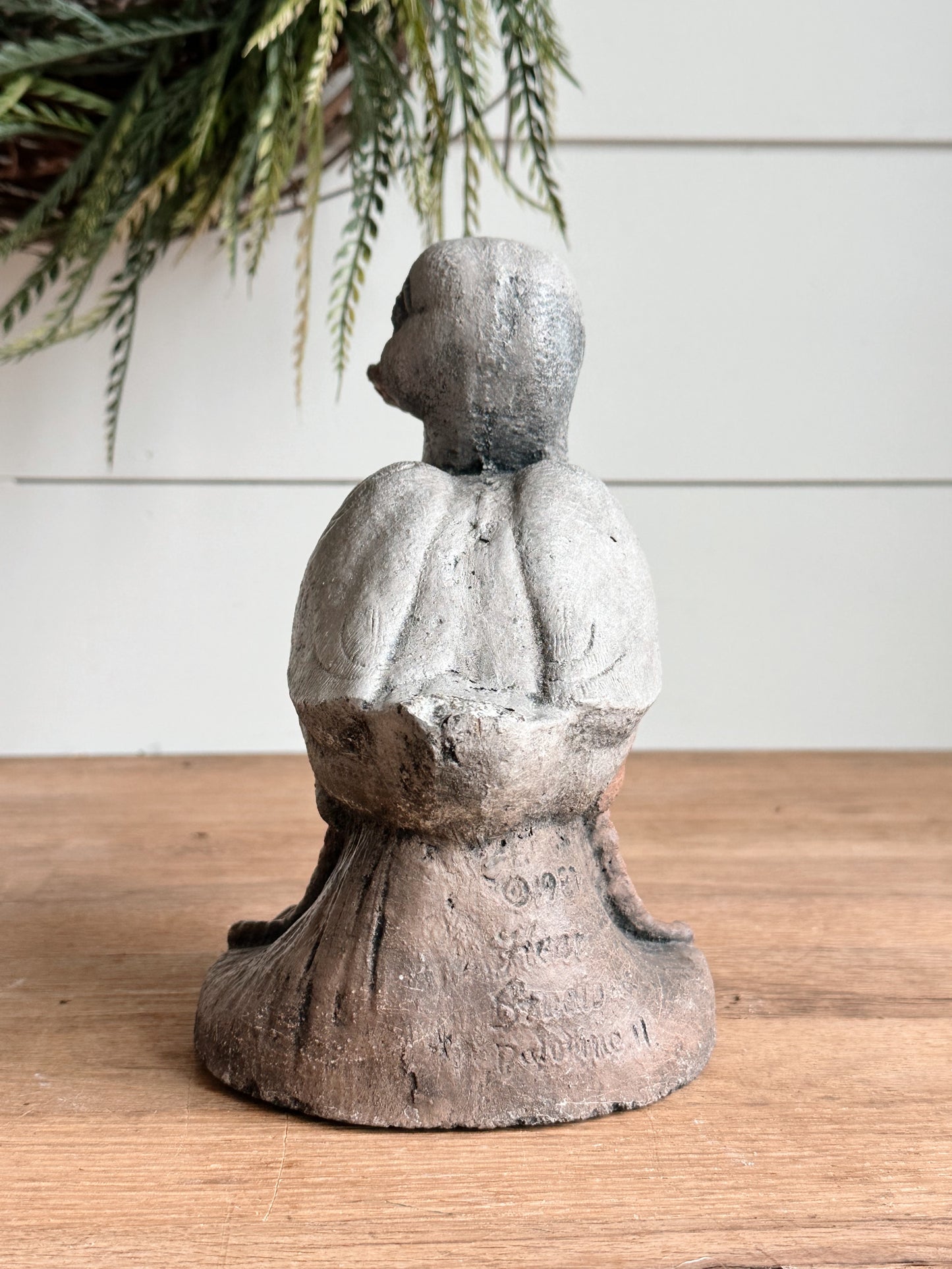 Vintage Concrete Duckling