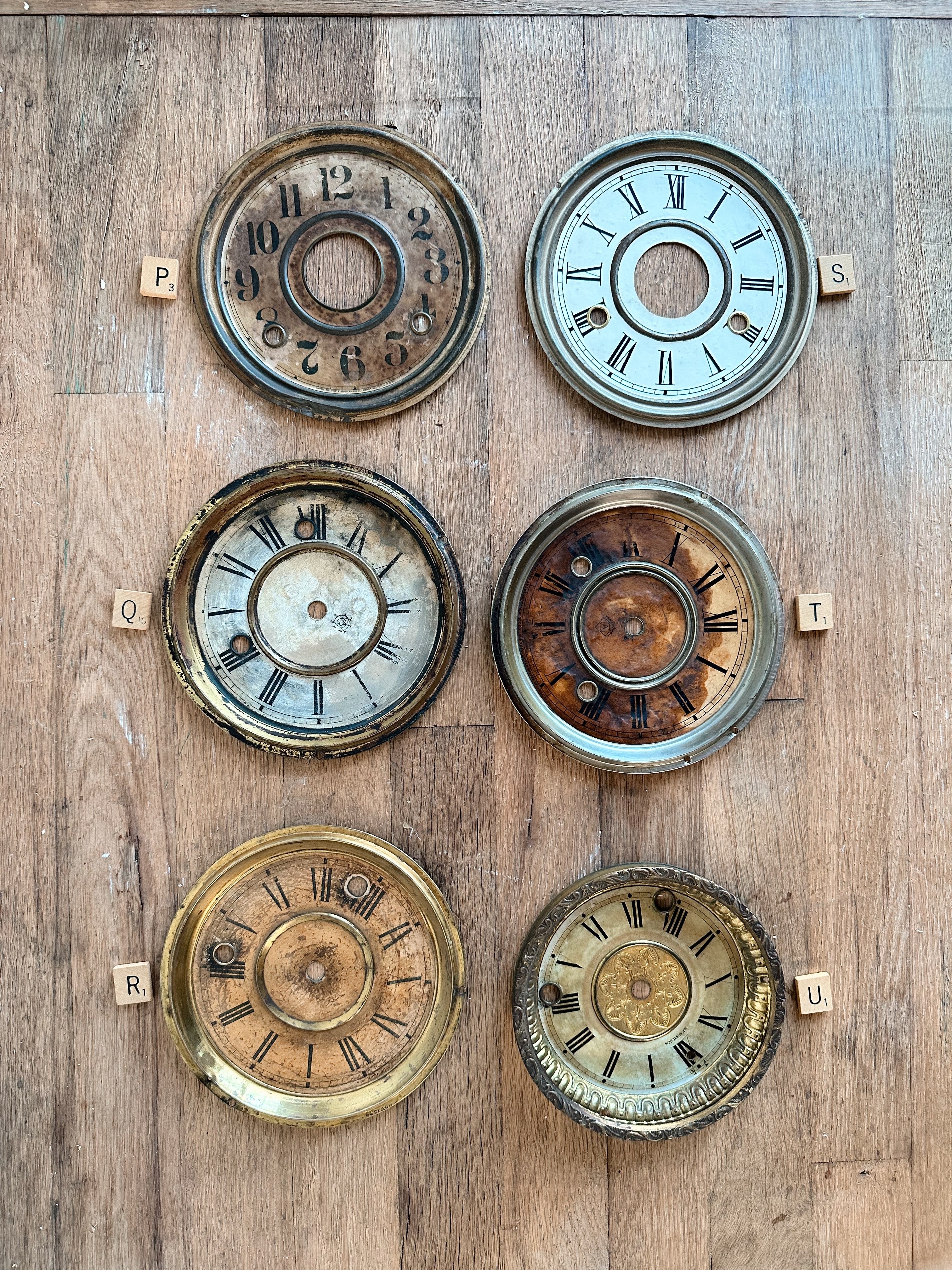 Vintage Clock Faces
