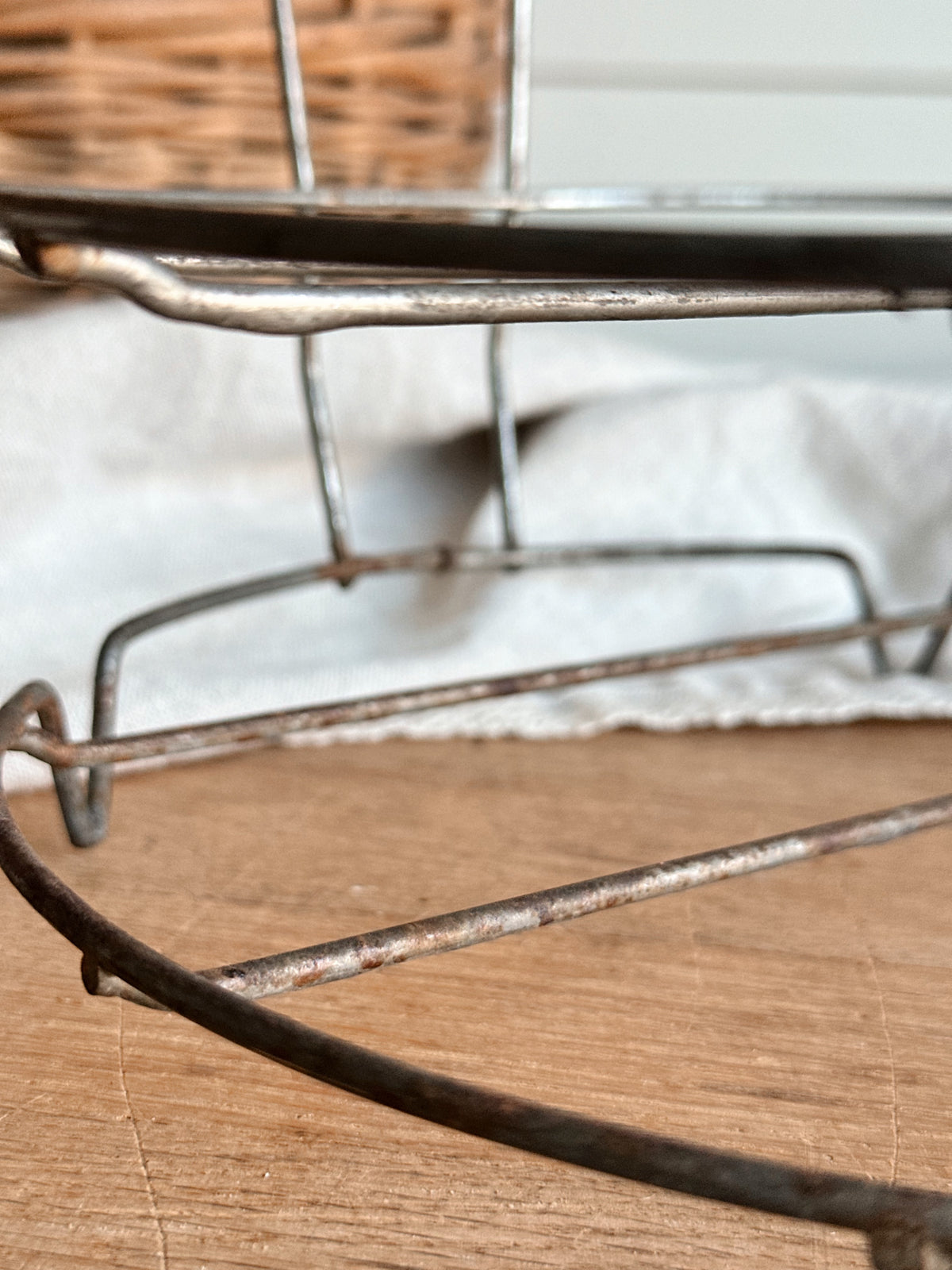 Vintage Metal Wire Pie Rack