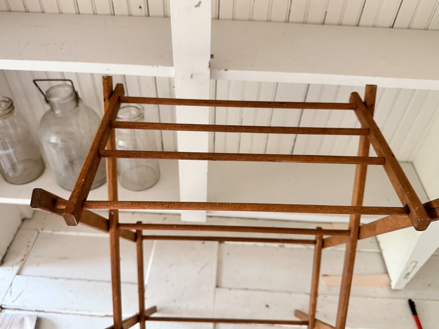 Vintage Clothes Drying Rack