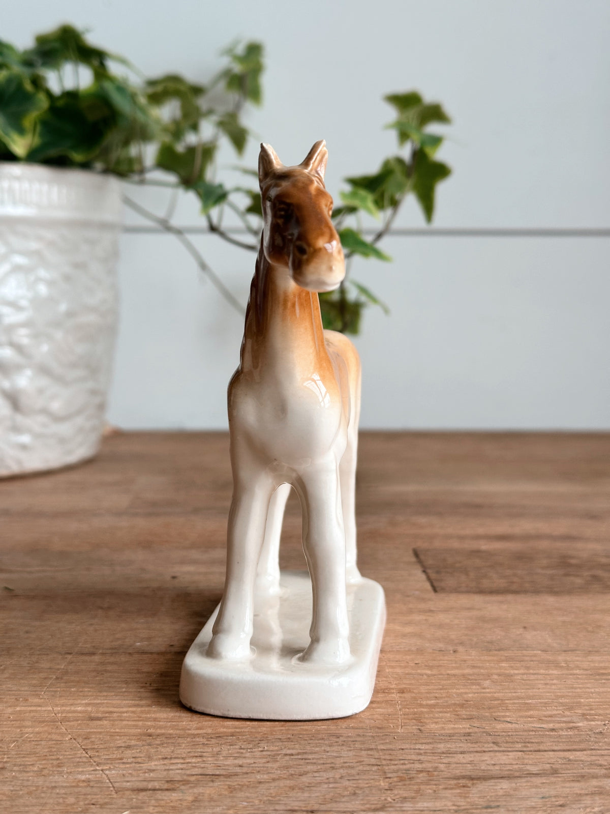Vintage Porcelain Horse (Japan)
