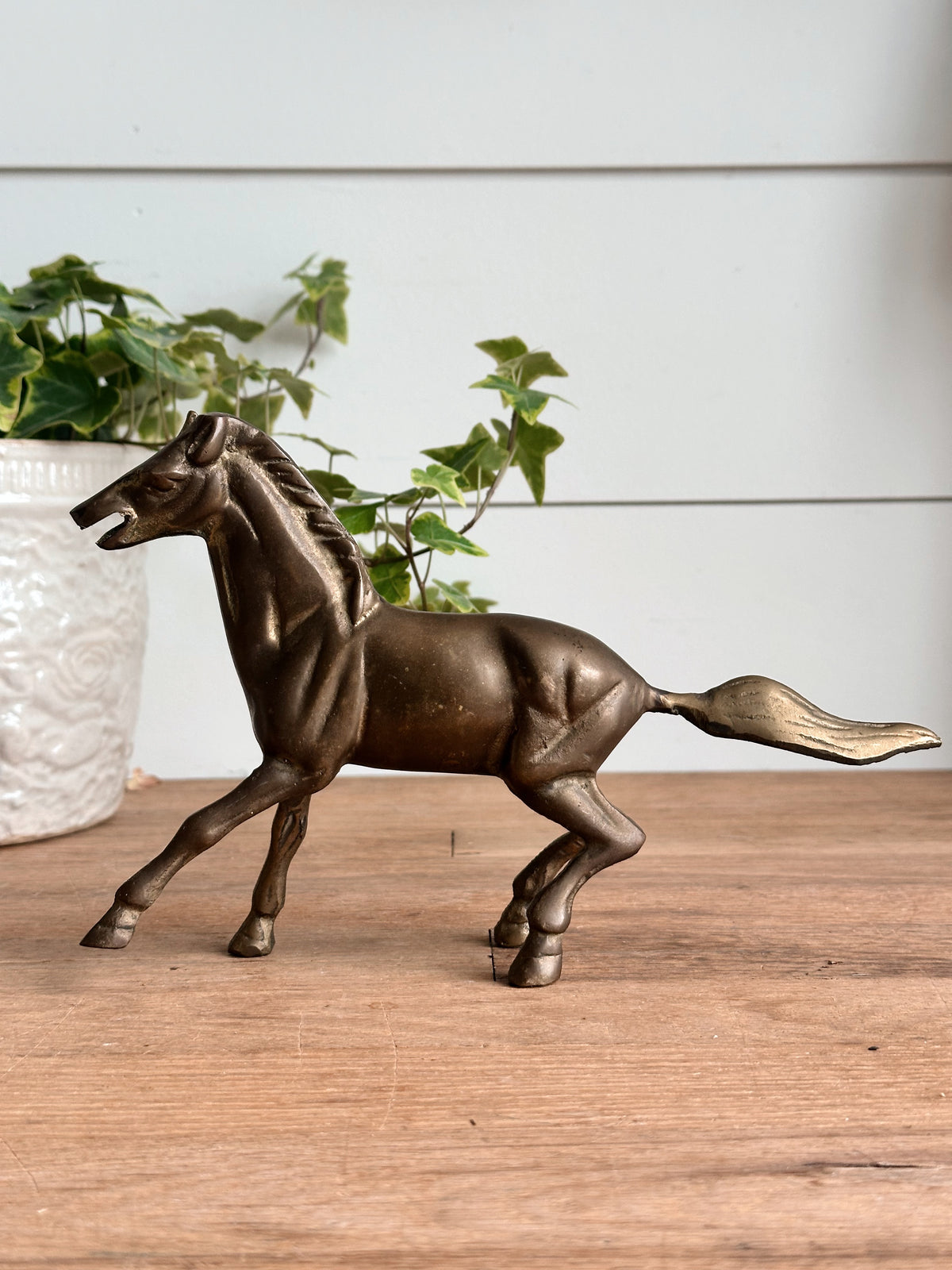 Vintage Brass Stallion