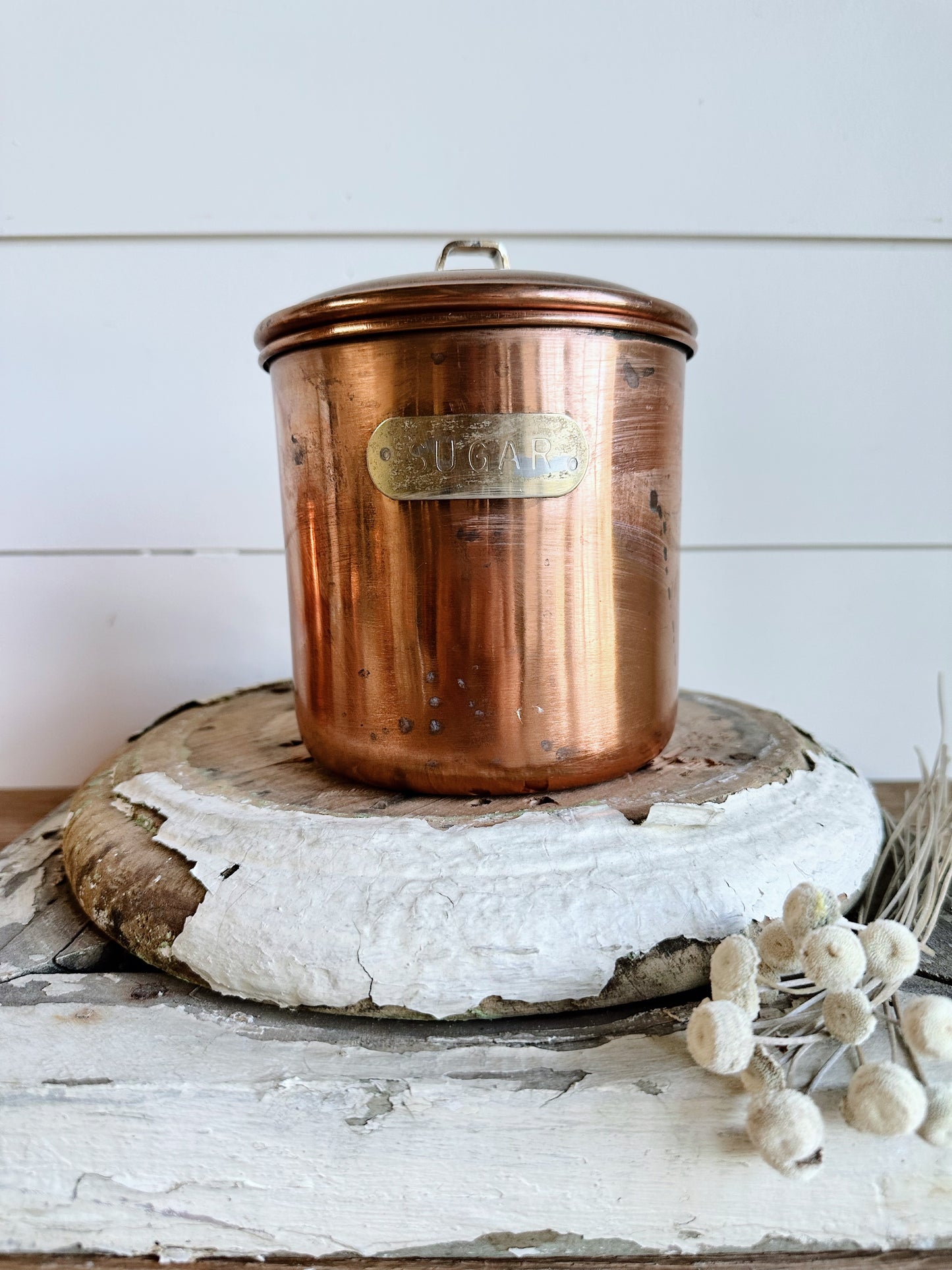 Vintage Copper Guild Nesting Canisters