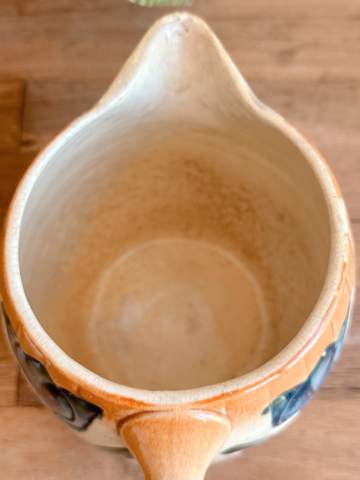 Vintage Roseville Stoneware Tulip Pitcher