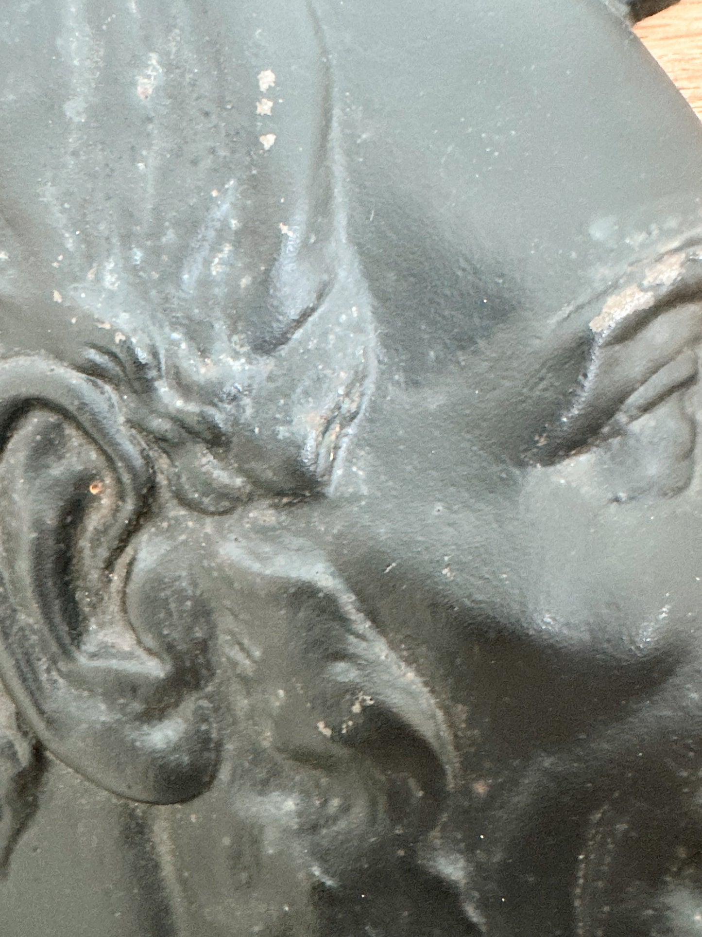 Vintage Abraham Lincoln Iron Relief Profile