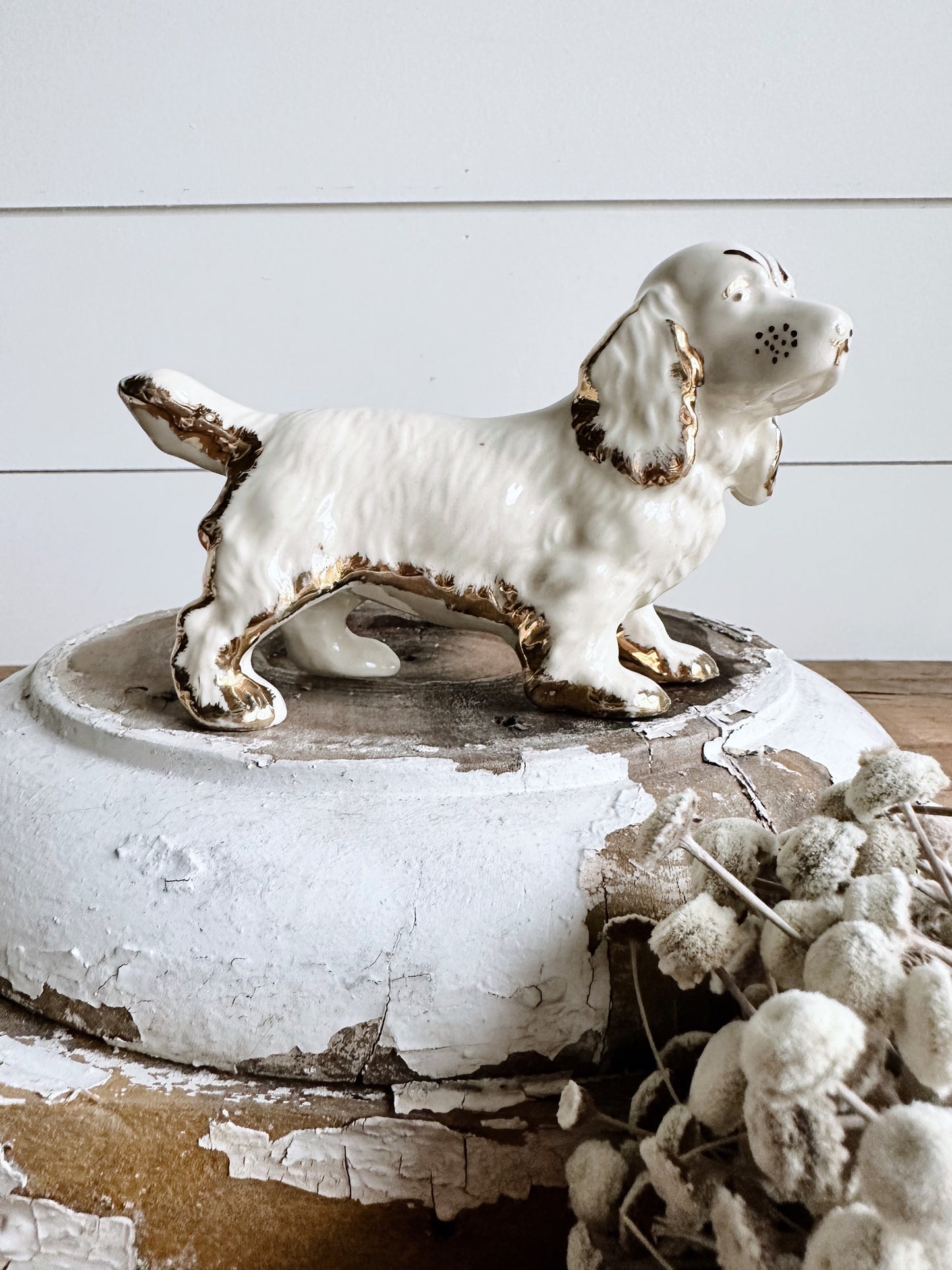 Vintage Cocker Spaniel Figurine