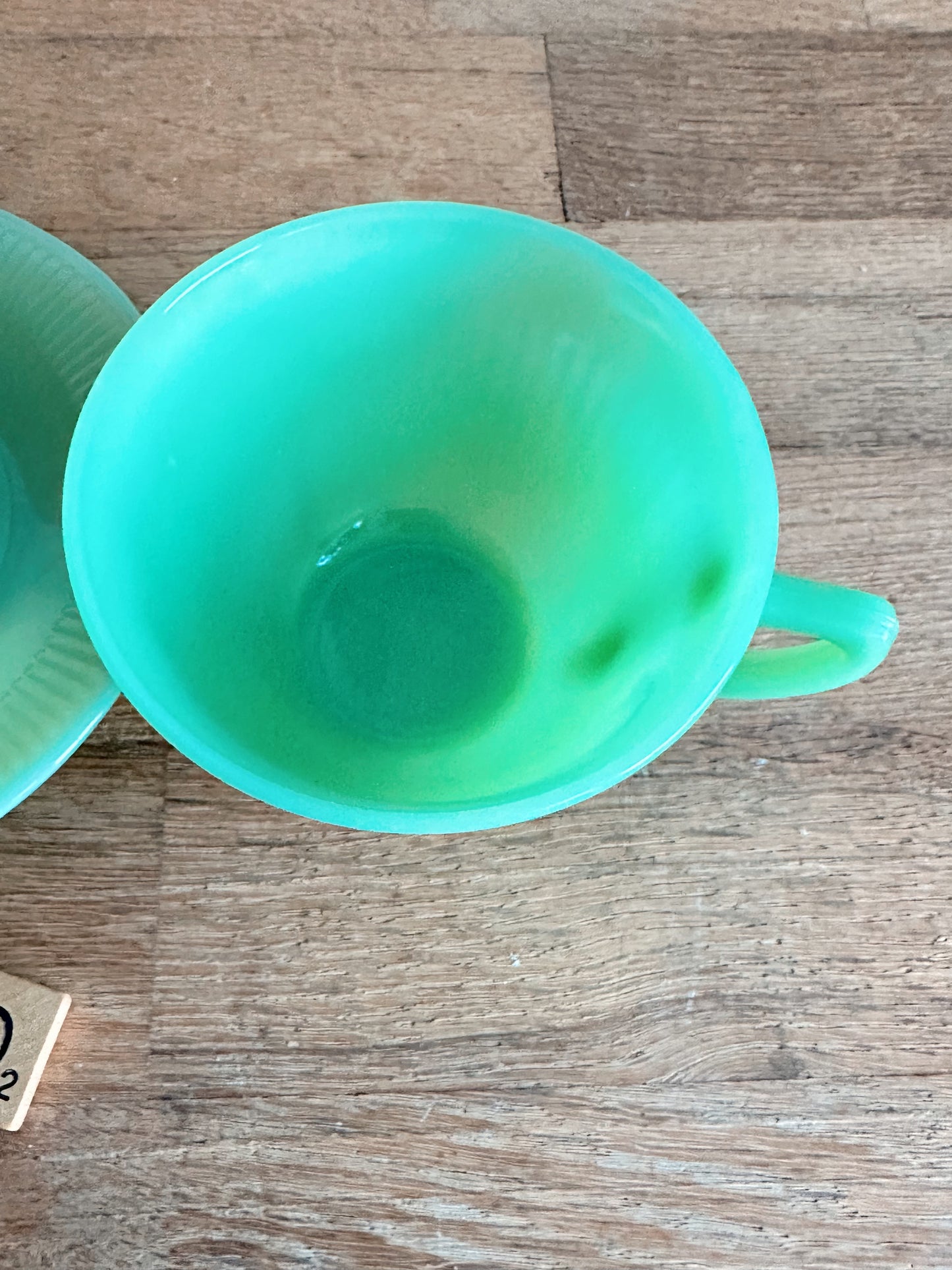 Vintage Jadeite Cup & Saucer