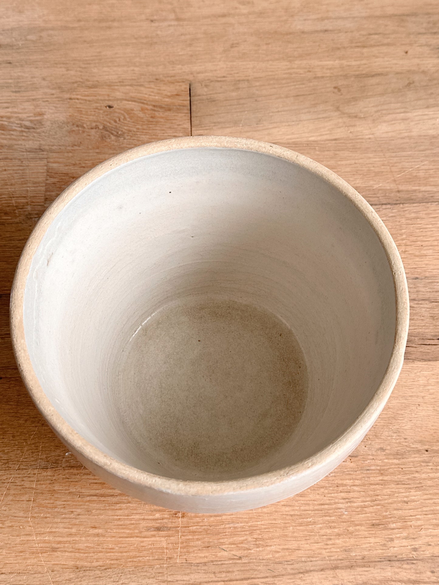 Vintage Stoneware Crockery Bowl /Planter