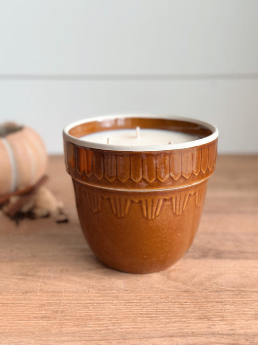 Pumpkin Chai - Found Picket Fence Bowl