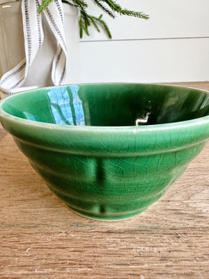 You Choose the Scent - Basket Weave Bowl Vintage Vessel Candle