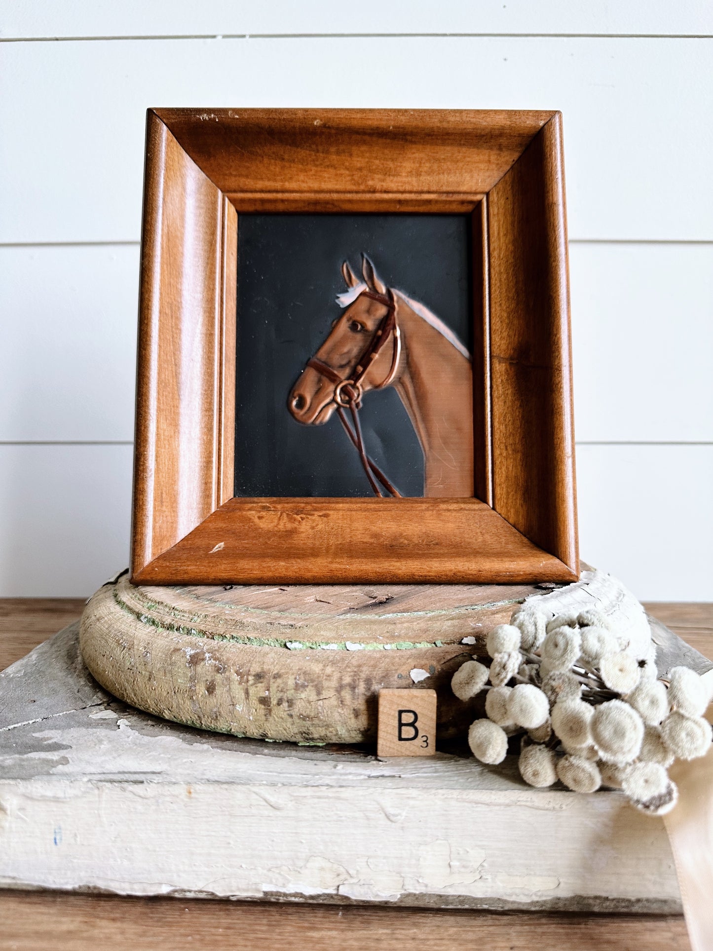 Vintage Coppercraft Horse Wall Hanging