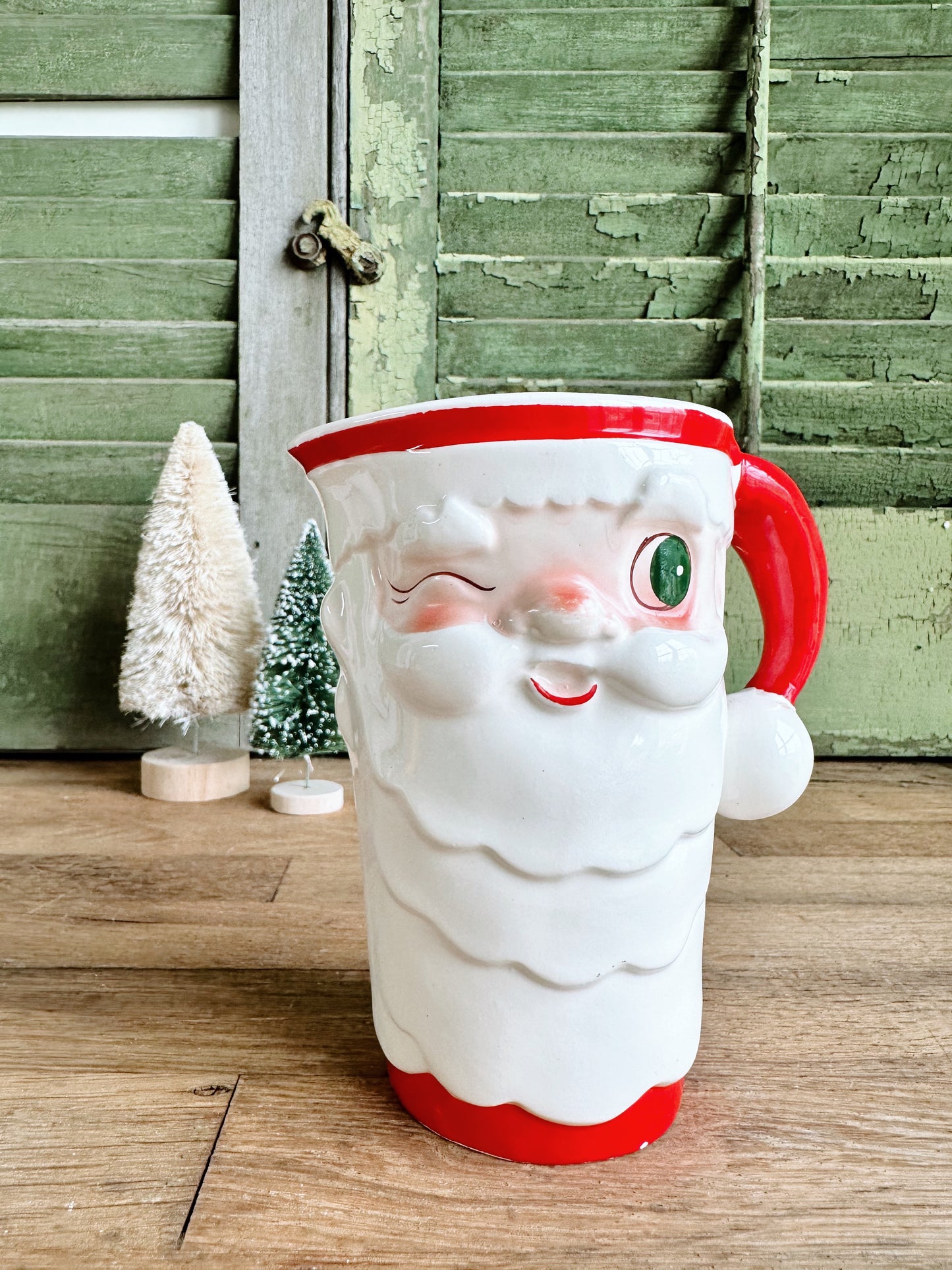 Vintage 1959 Holt Howard Santa Pitcher