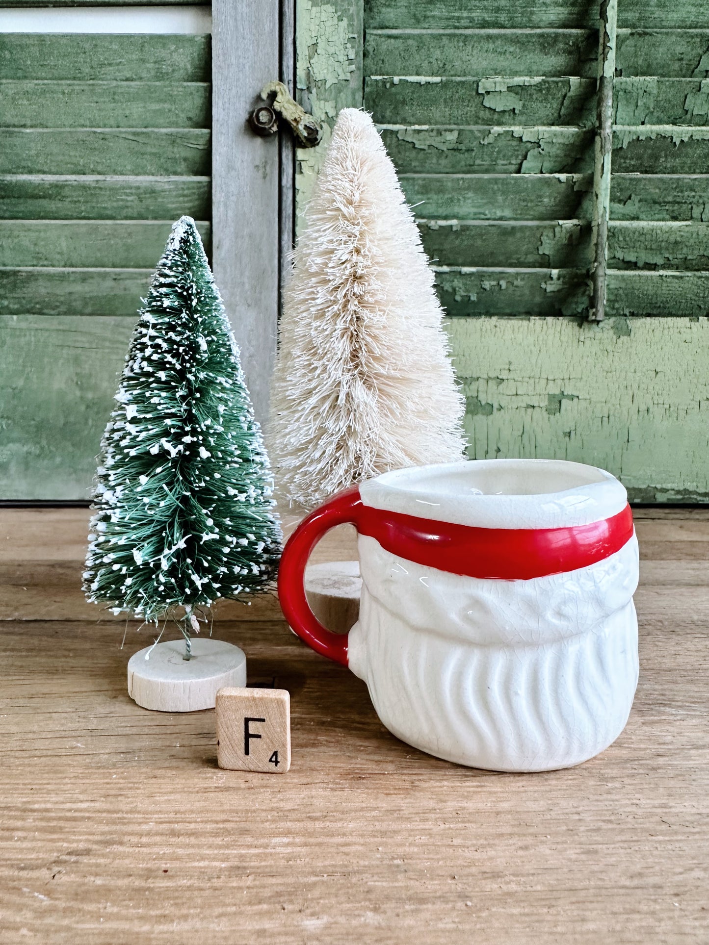 Vintage Santa Mug