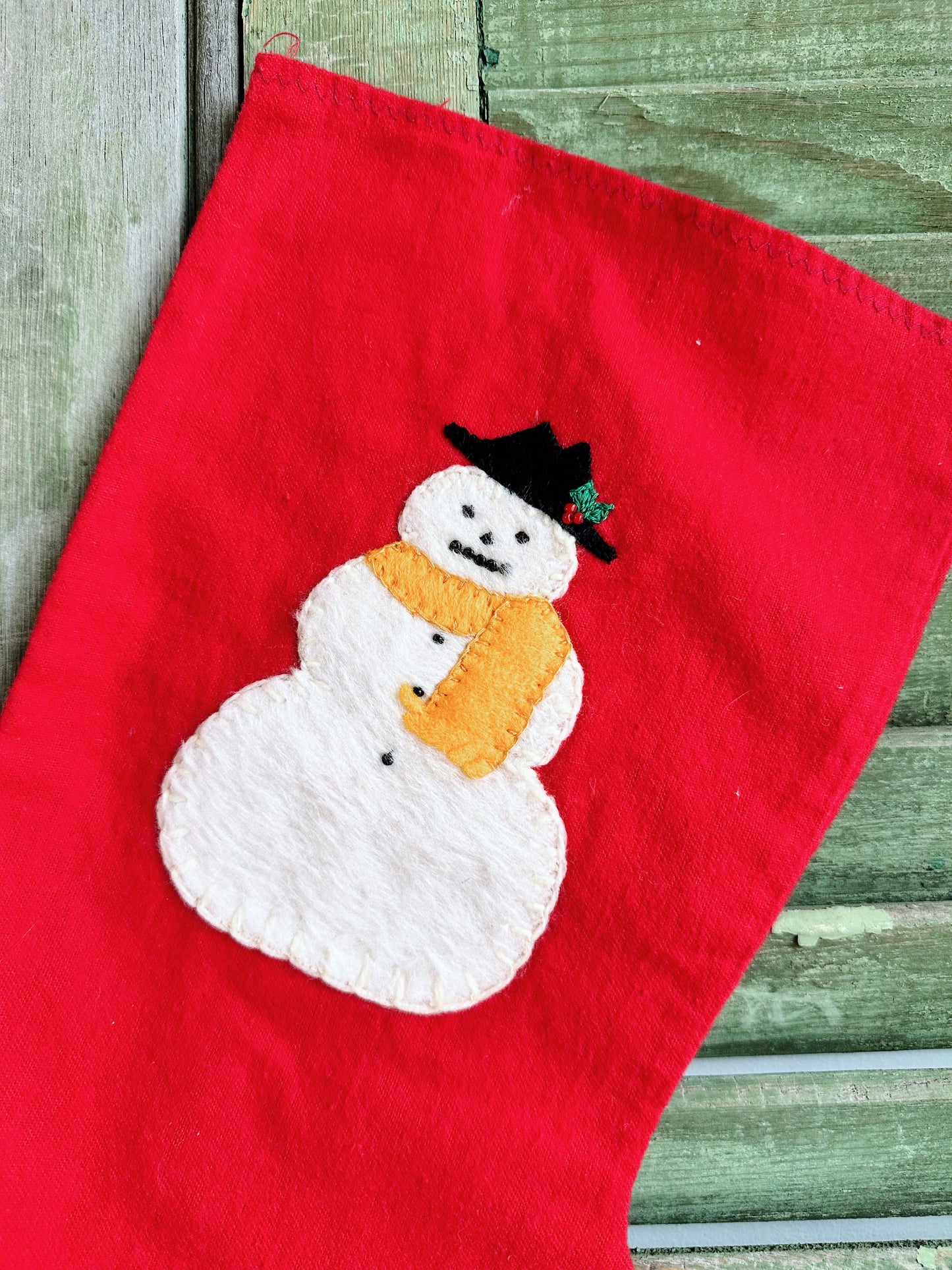 Handmade Vintage Stocking