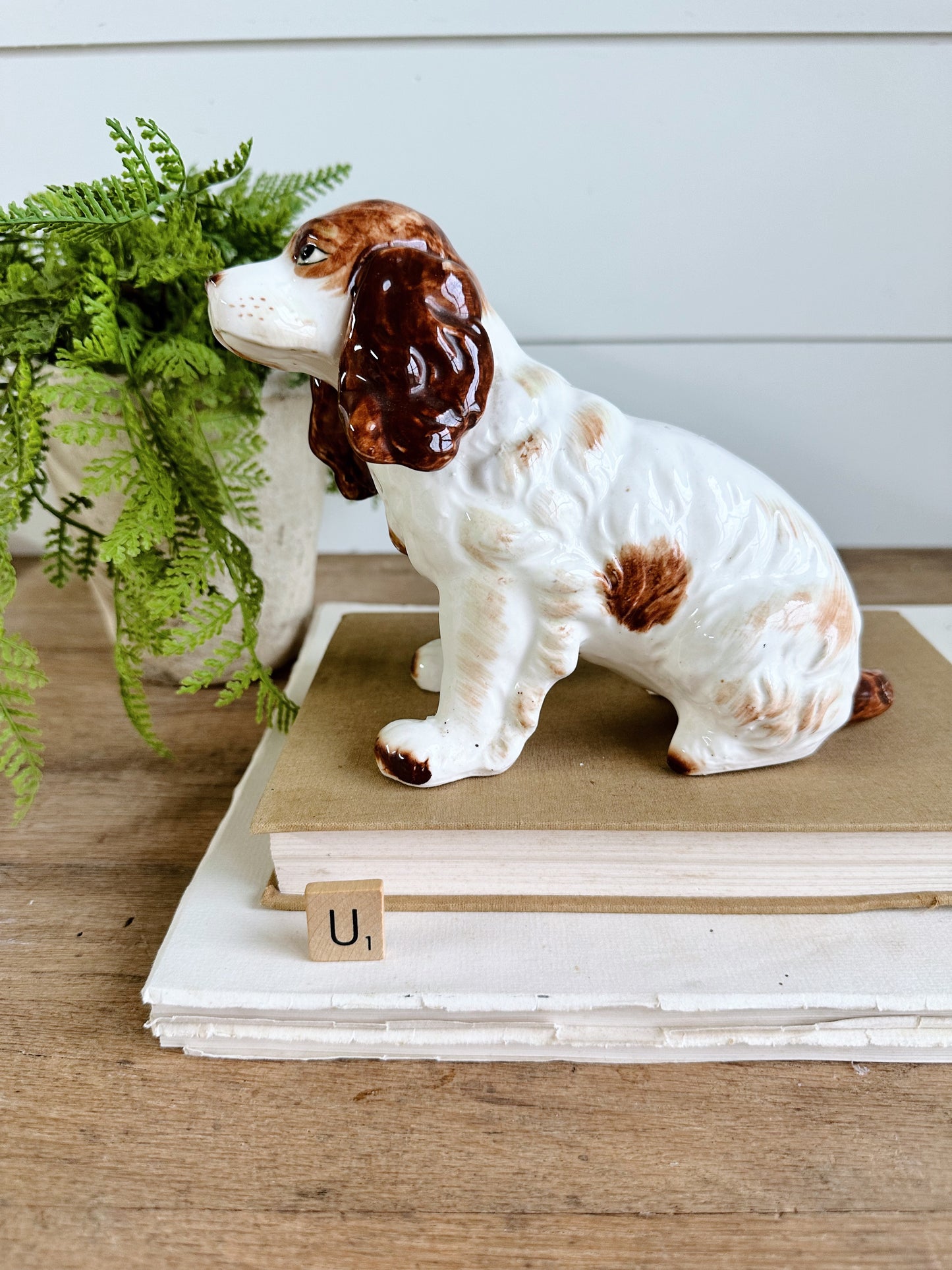 Vintage Cocker Spaniel Figurine