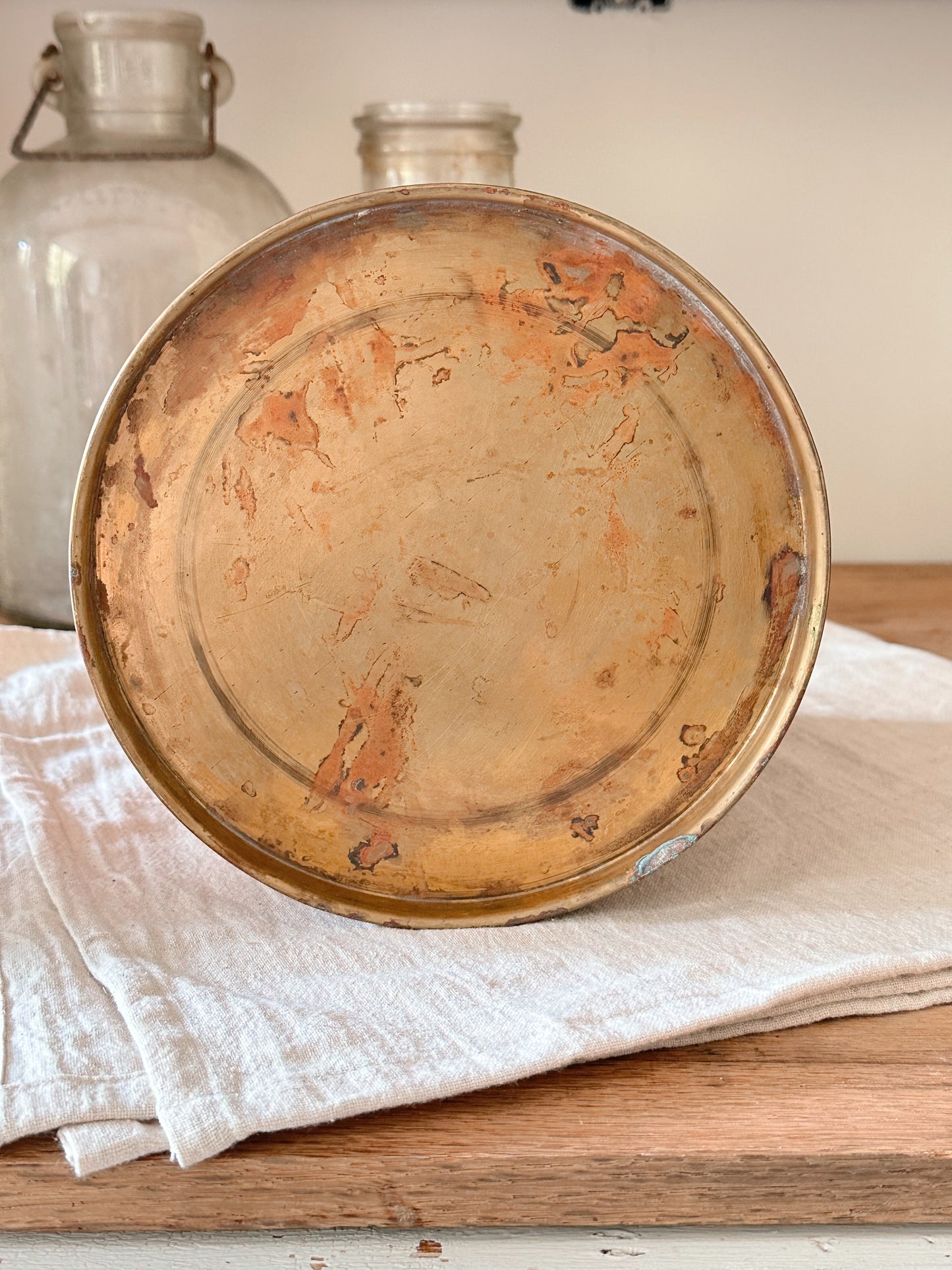 Vintage Copper Ice Bucket