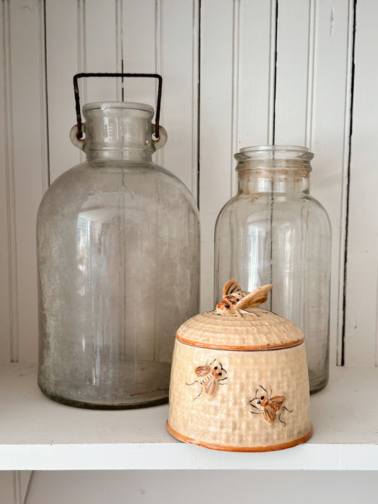 Vintage Bee Canister