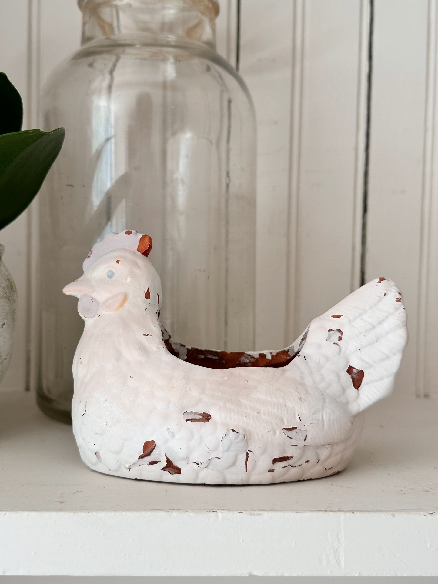 Chippy Terra Cotta Chick Planter