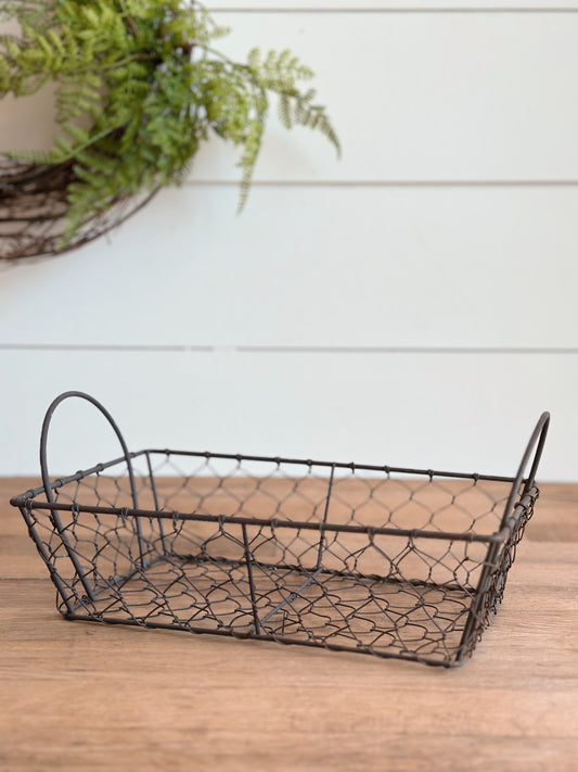 Found Wire Basket