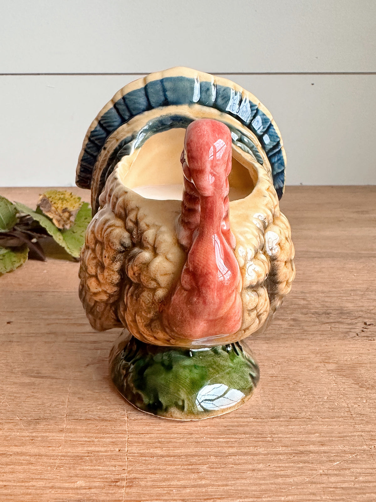 Woodland Berry - Vintage Turkey Planter