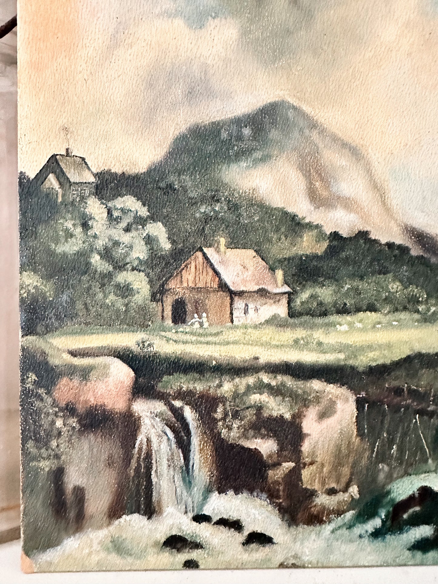 Original 1936 Vintage Painting