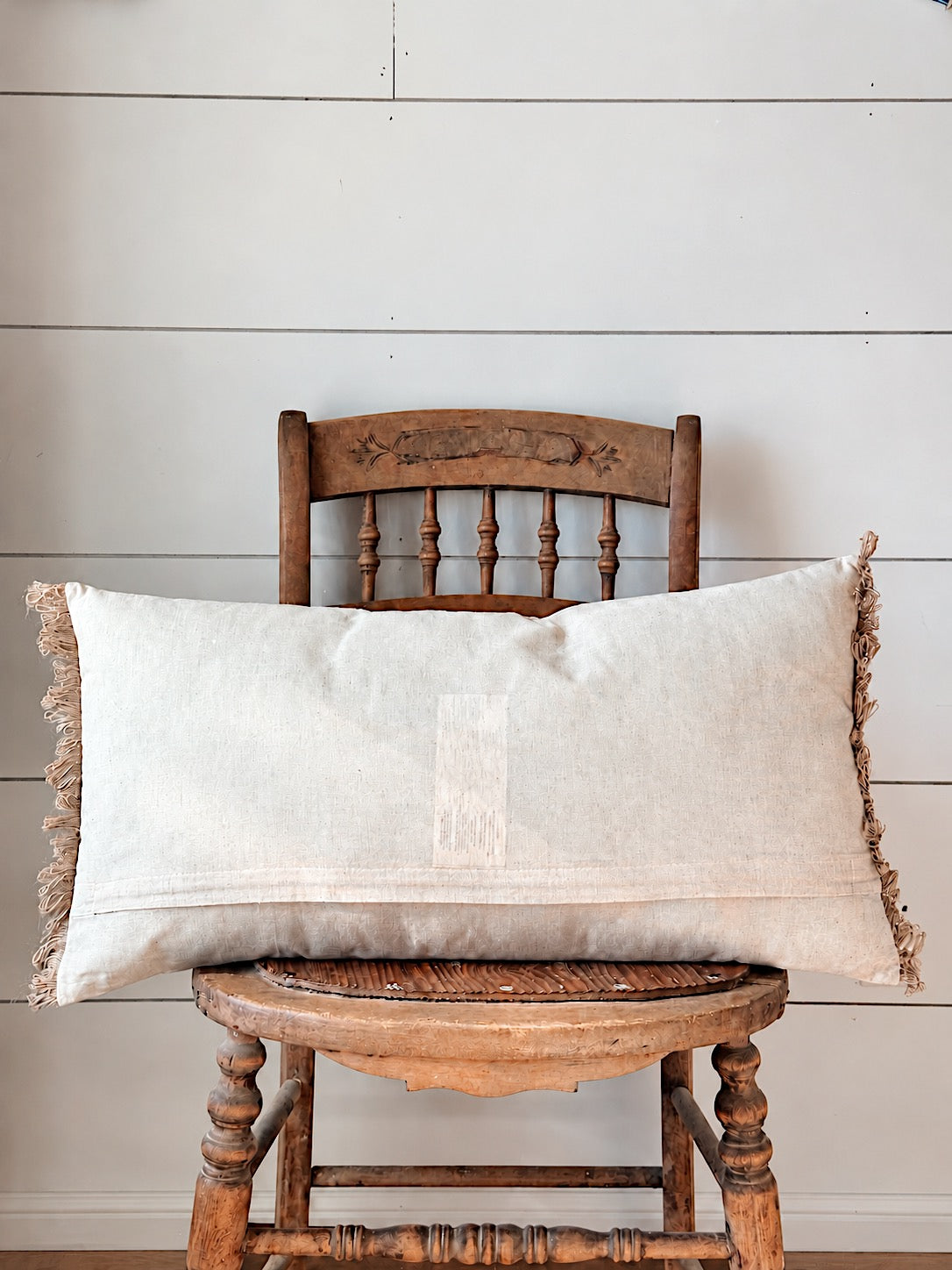 Embroidered Merry Christmas Pillow