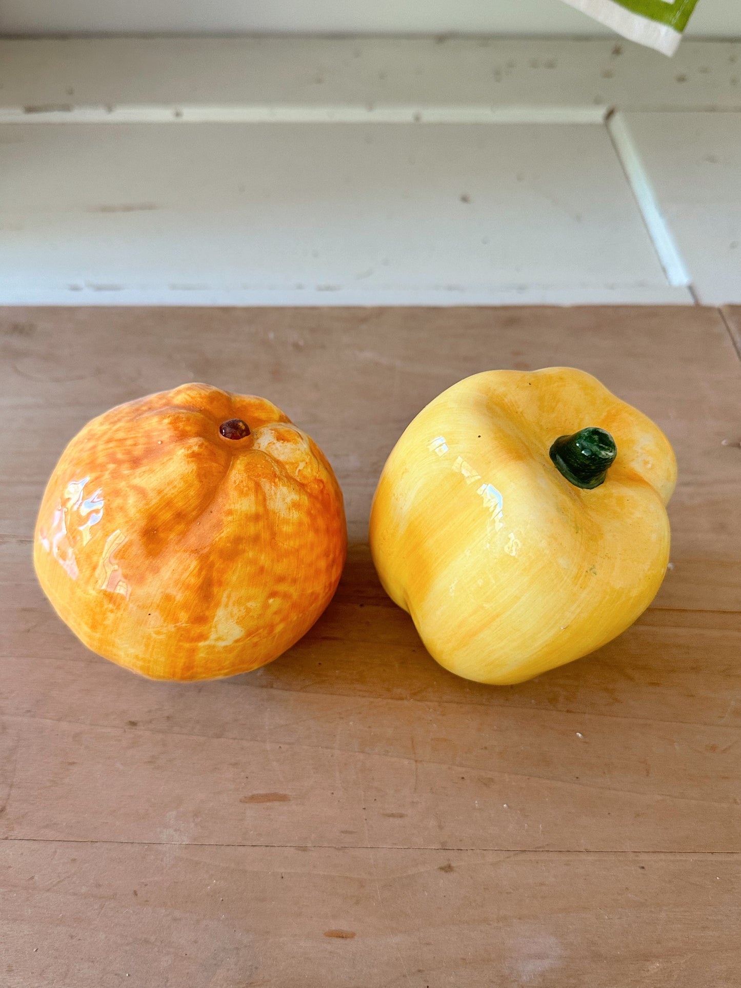 Vintage Ceramic Fruit Collection (9 pieces)