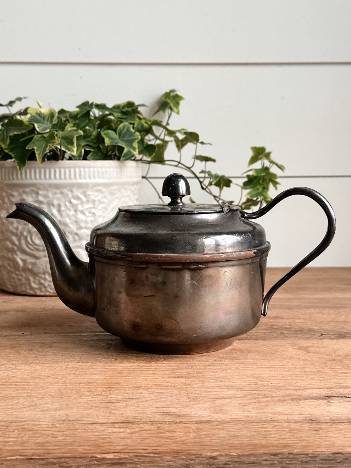 Vintage Reed & Barton Silver Soldered US Navy Tea Pot