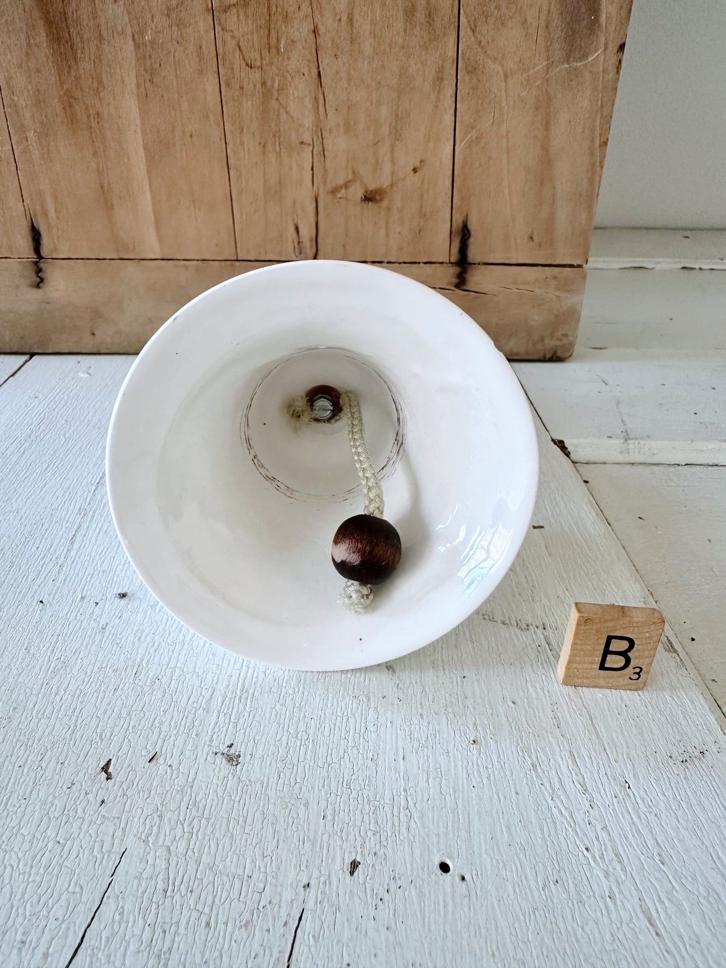 Vintage Porcelain Bell