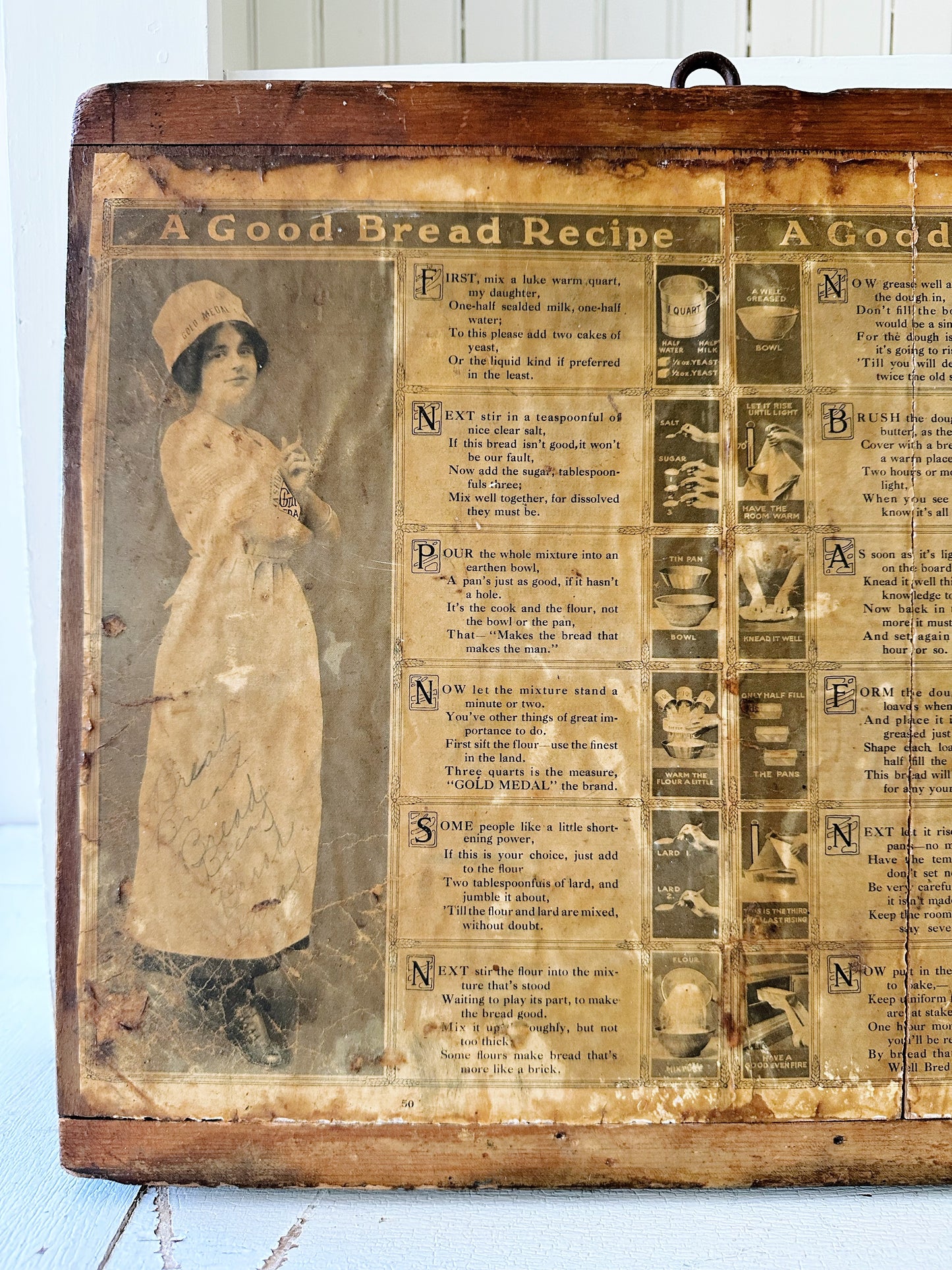 Unique Antique Bread Board