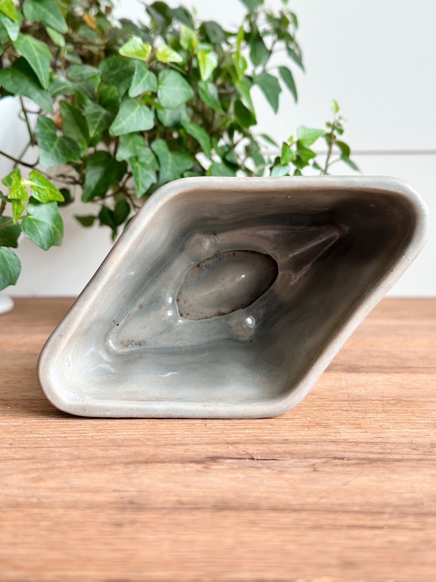 Vintage Diamond Shaped Planter