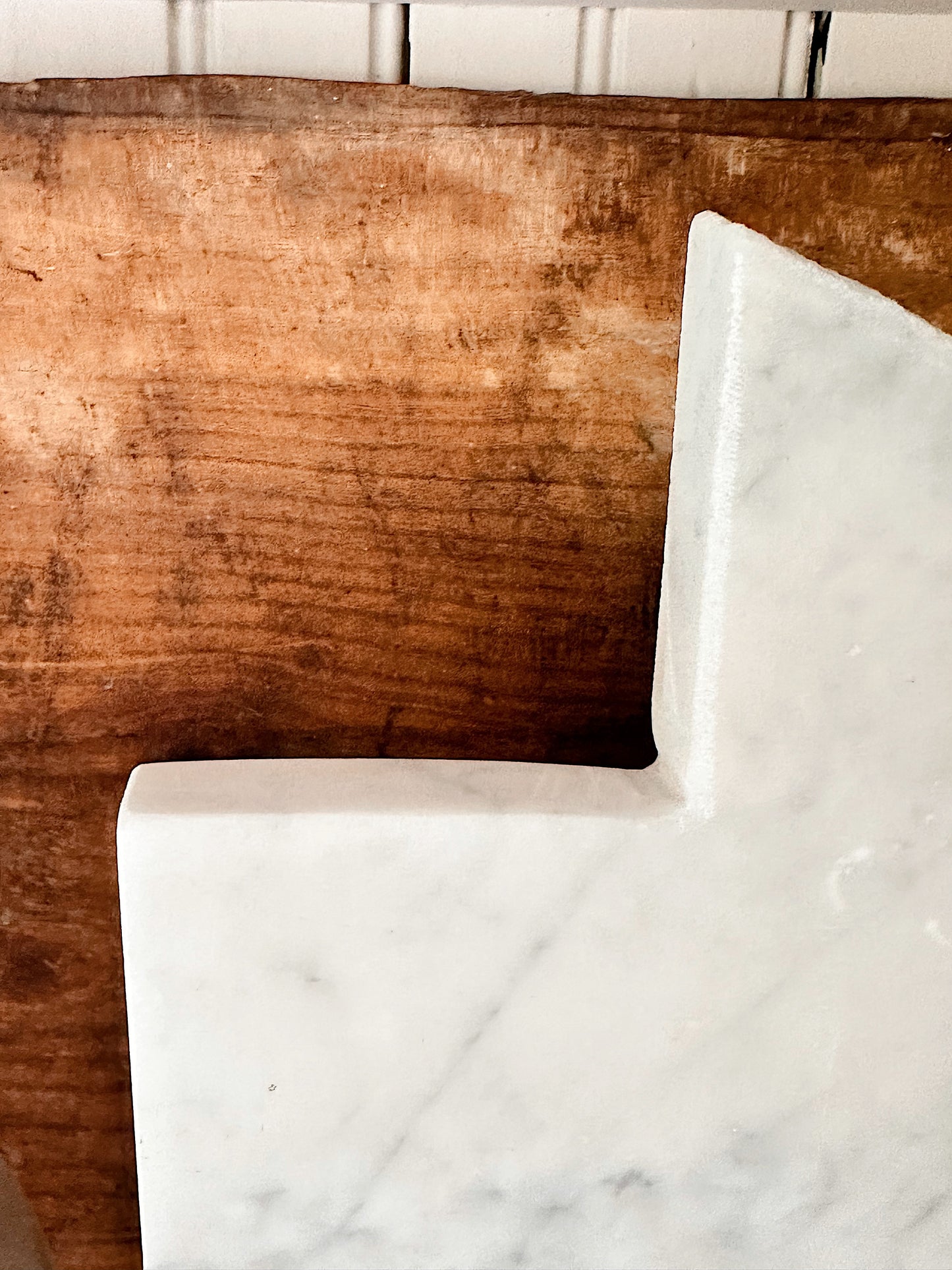 Reclaimed Marble Cheese Board