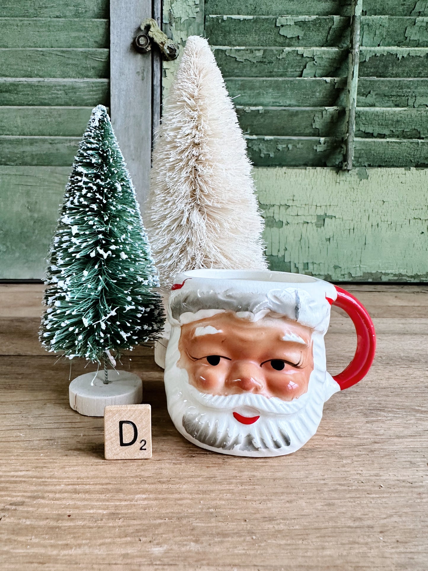 Vintage Santa Mug