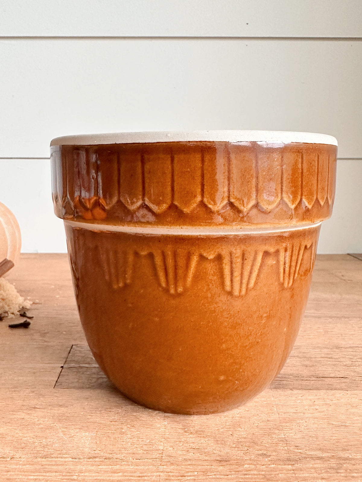 Pumpkin Chai - Found Picket Fence Bowl