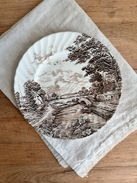 Ridgway of Staffordshire, Country Days Dinner Plate
