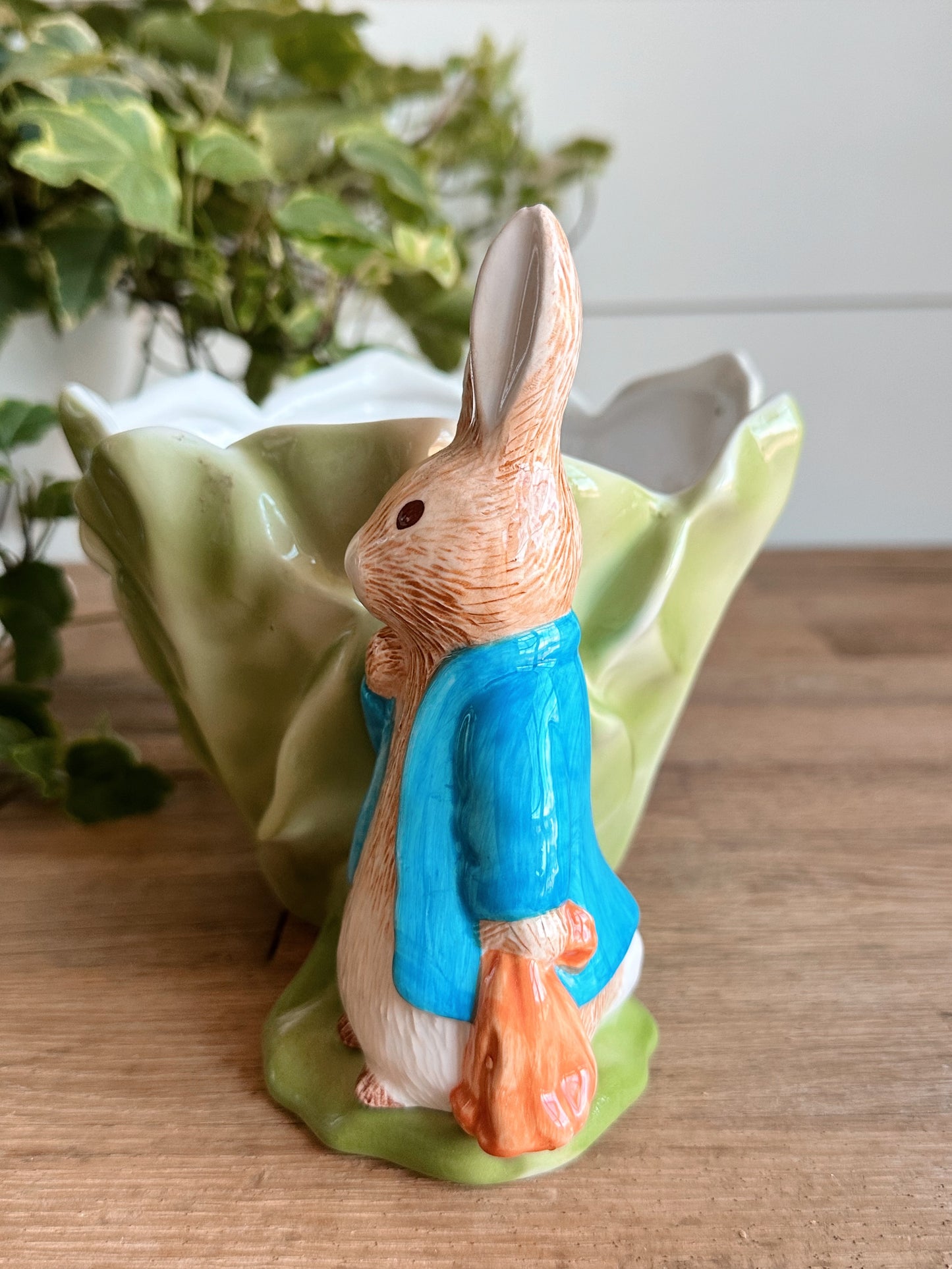 Vintage Beatrix Potter Peter Rabbit Planter