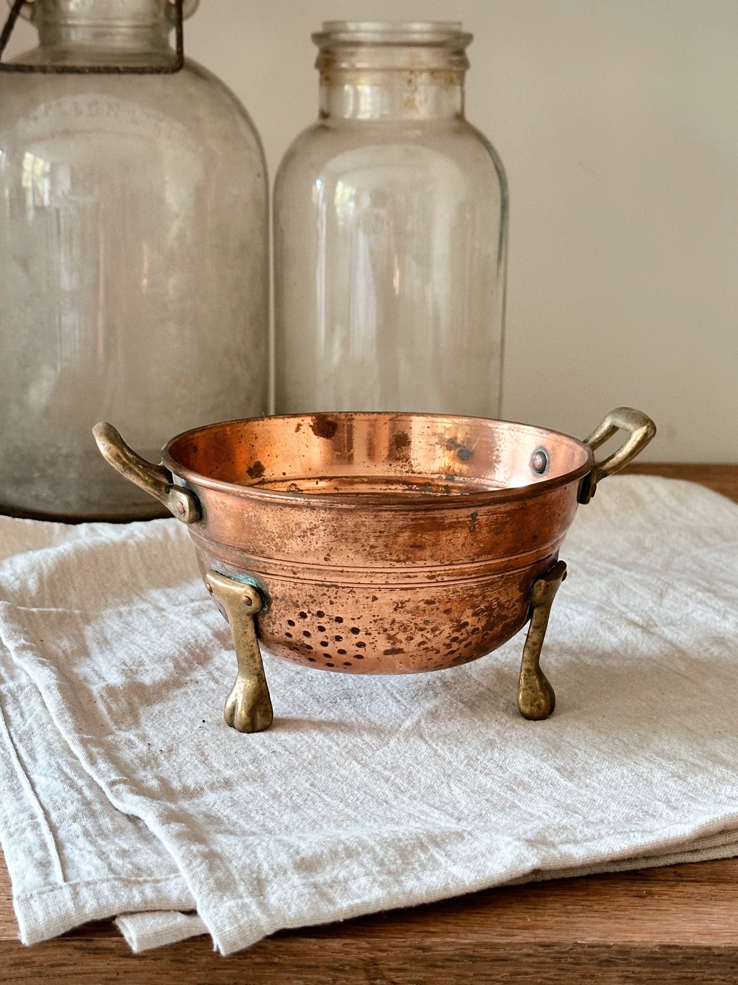 Copper Berry Colander