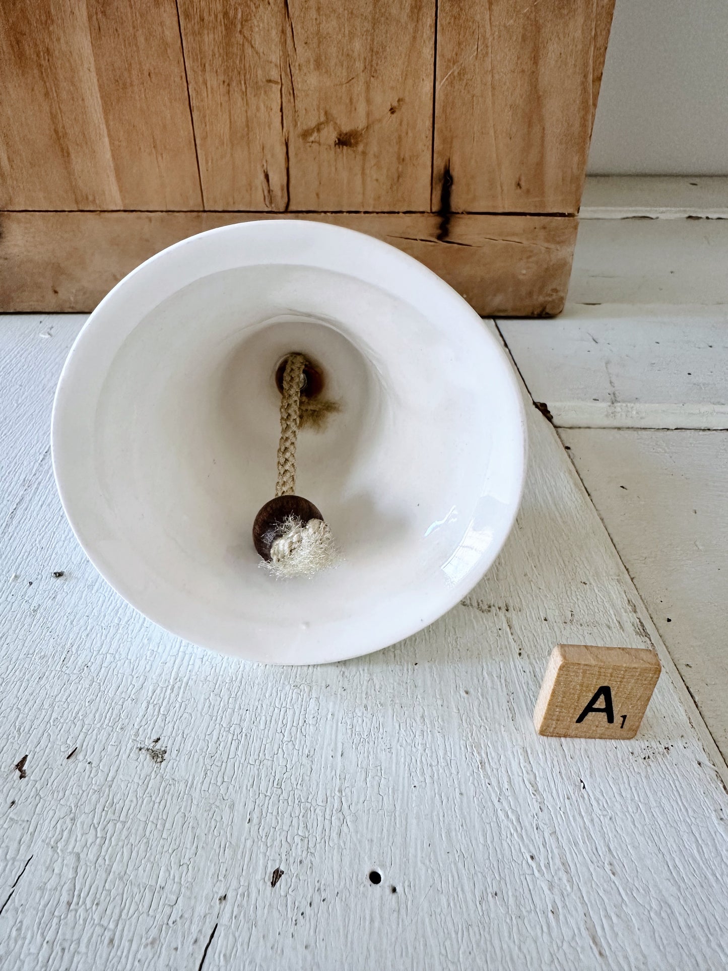 Vintage Porcelain Bell