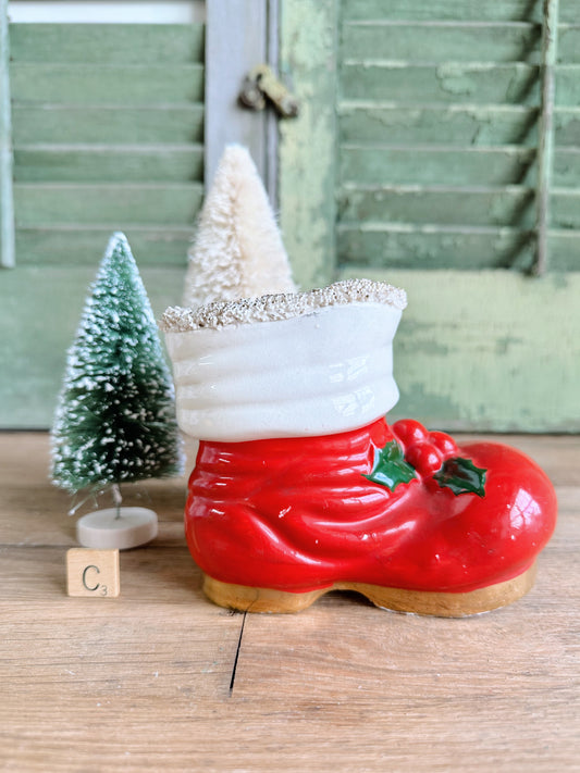 Vintage Santa International Boot Bank