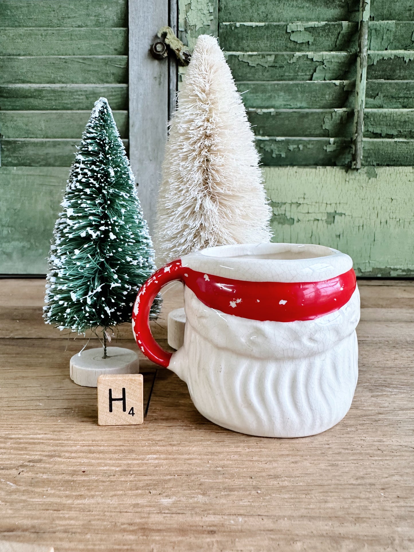 Vintage Santa Mug