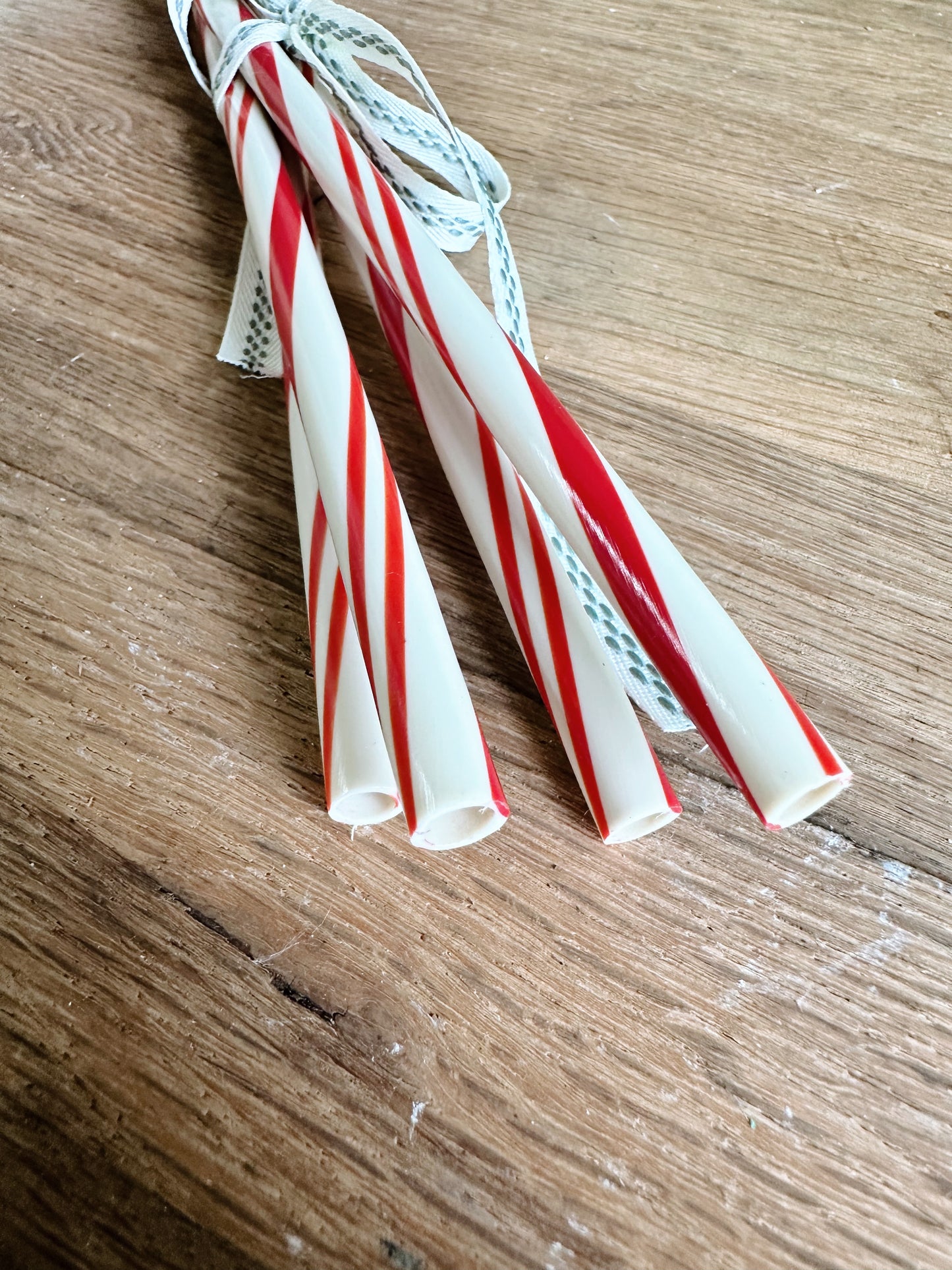 Collection of Four Vintage Candy Canes