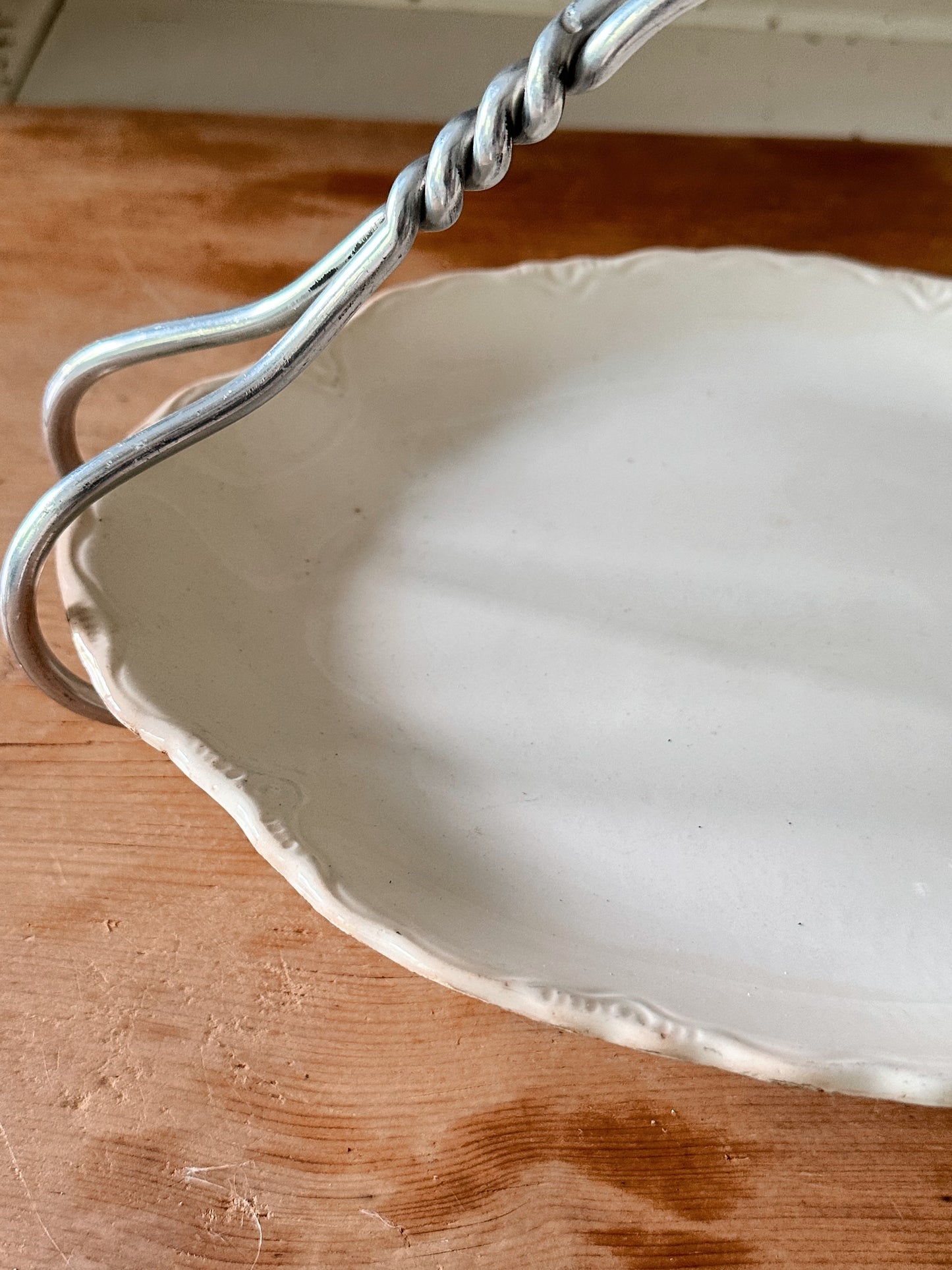 Vintage Ironstone Platter & Server