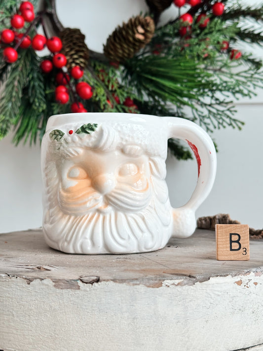 Vintage Santa Mug
